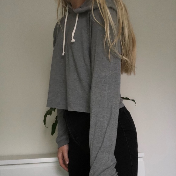 Cute gray hoodie from LA Hearts - Picture 4 of 7